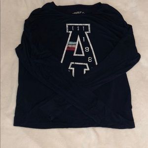 Aeropostale long sleeve blue tee